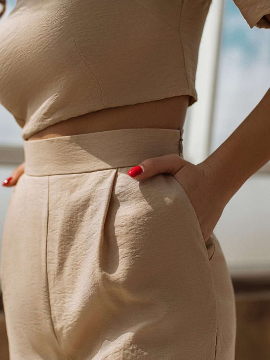 Blush Bloom Linen Set